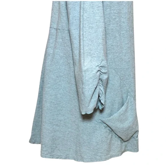 Fenini Green Cotton Lightweight 3/4 Sleeve Button Front Cardigan Medium - Picture 4 of 7